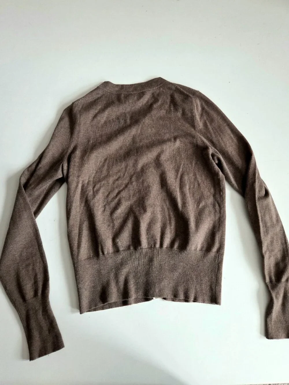 Banana Republic Silk Cotton Cachmere Fine-Knit Cardigan M - Picture 3 of 7